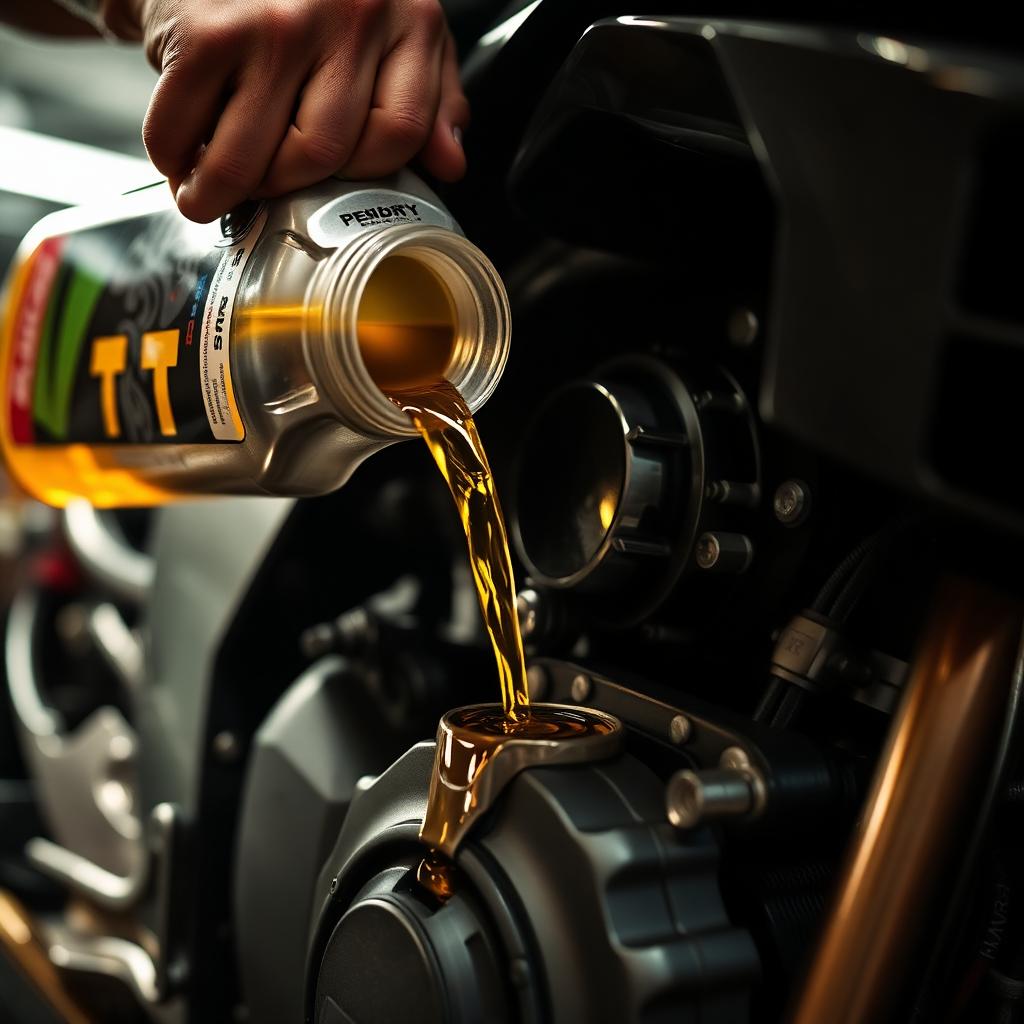 Engine oil change