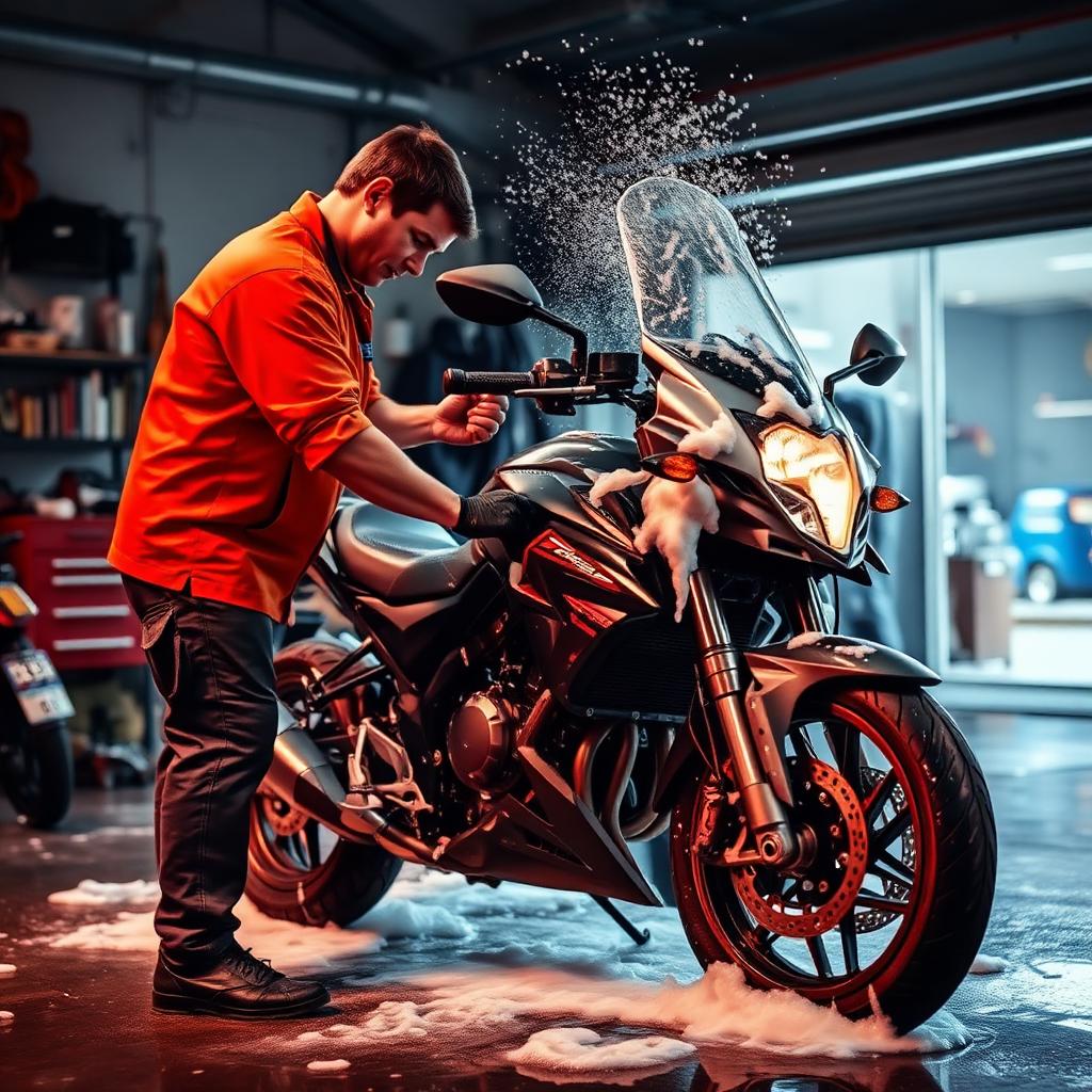 Bike wash & polish
